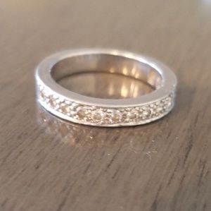 Platinum & diamond 60% eternity band